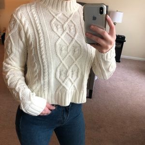 Forever 21 mock turtle neck sweater